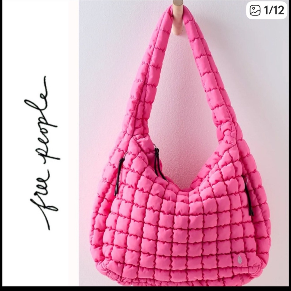 FP Movement Pink Bubblegum Quilted Carryall 💗